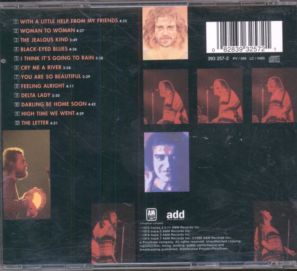 Joe Cocker - Joe Cocker's Greatest Hits - Cd