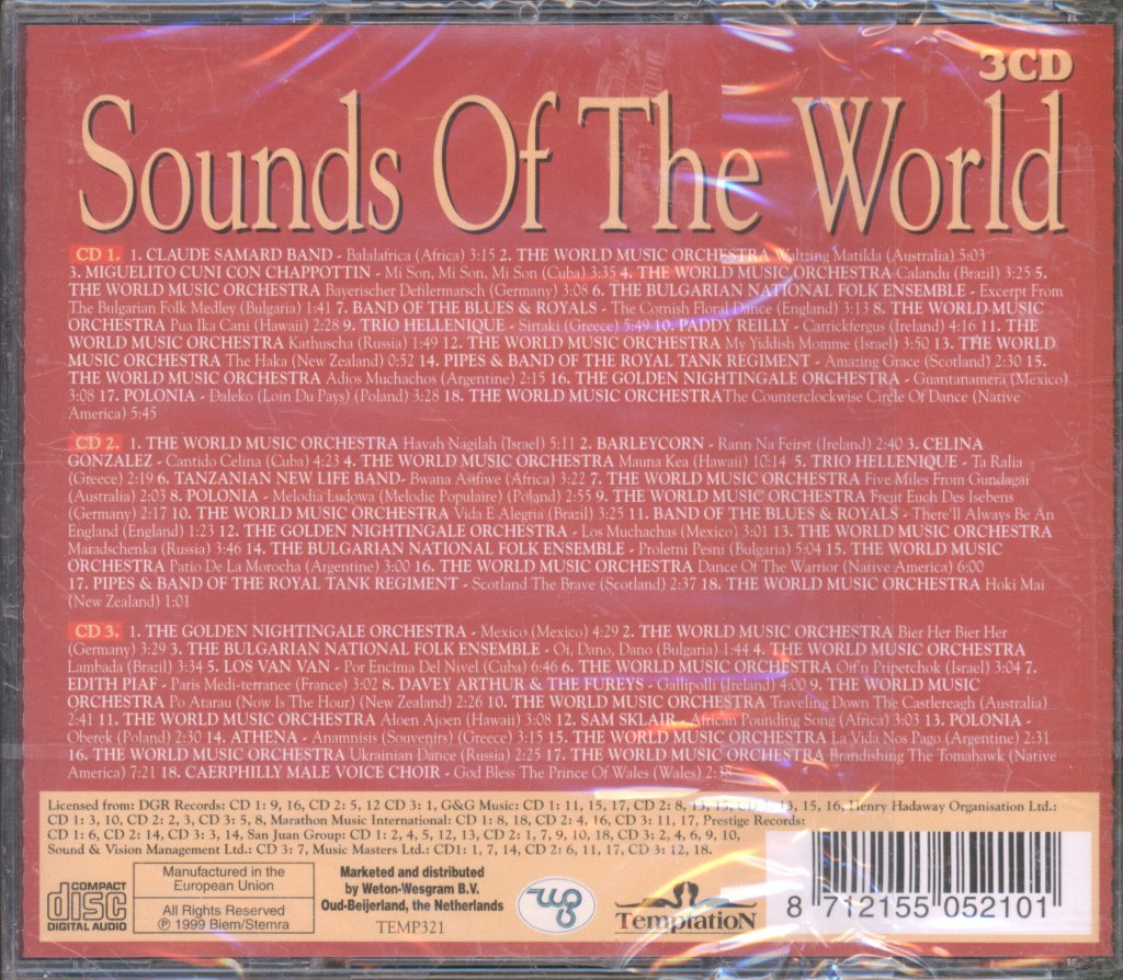 Various Artists - Sounds Of The World - Cd Set