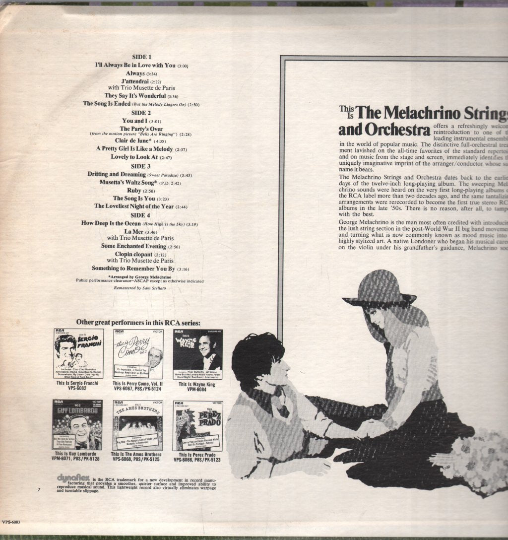 Melachrino Strings And Orchestra - This Is The Melachrino Strings And Orchestra - Double Lp