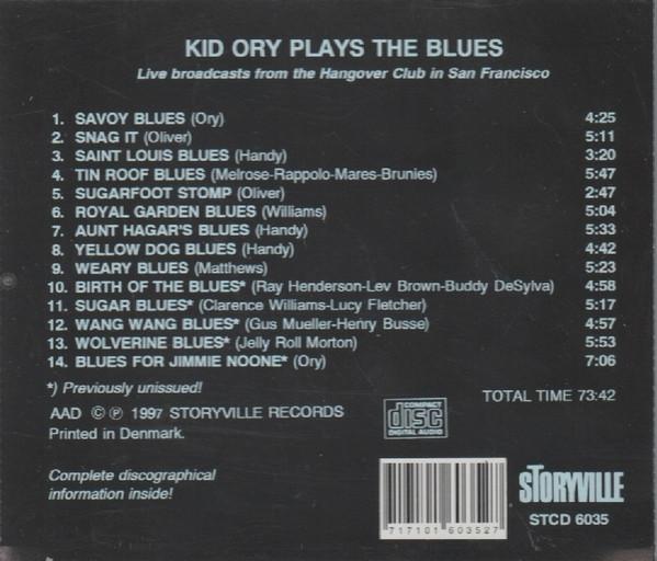 Kid Ory - Plays The Blues - Cd