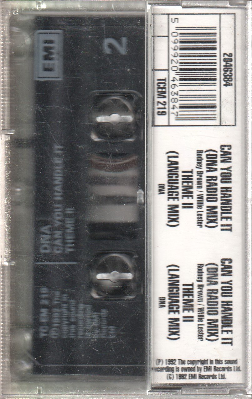 Dna Featuring Sharon Redd - Can You Handle It - Cassette