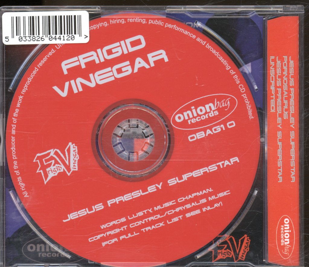 Frigid Vinegar - Jesus Presley Superstar - Cd