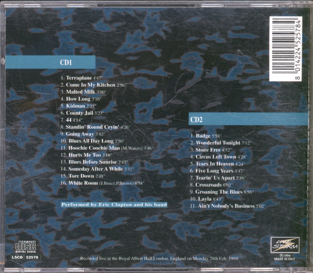 Eric Clapton - 100th Show - Double Cd