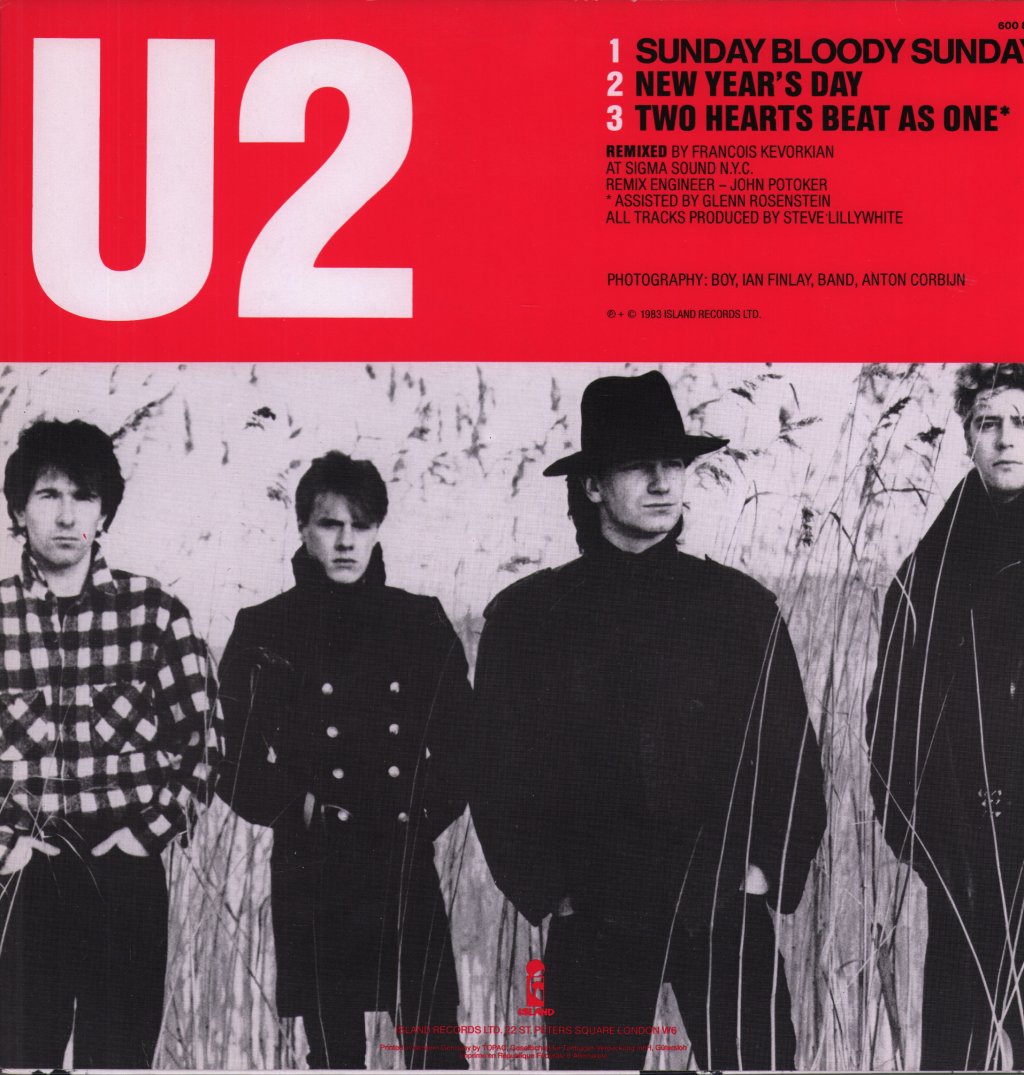 U2 - Sunday Bloody Sunday - 12 Inch