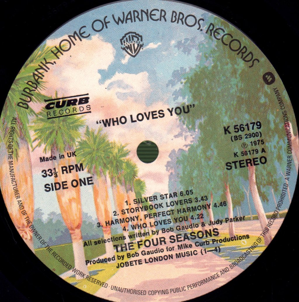 Four Seasons - Who Loves You - Lp