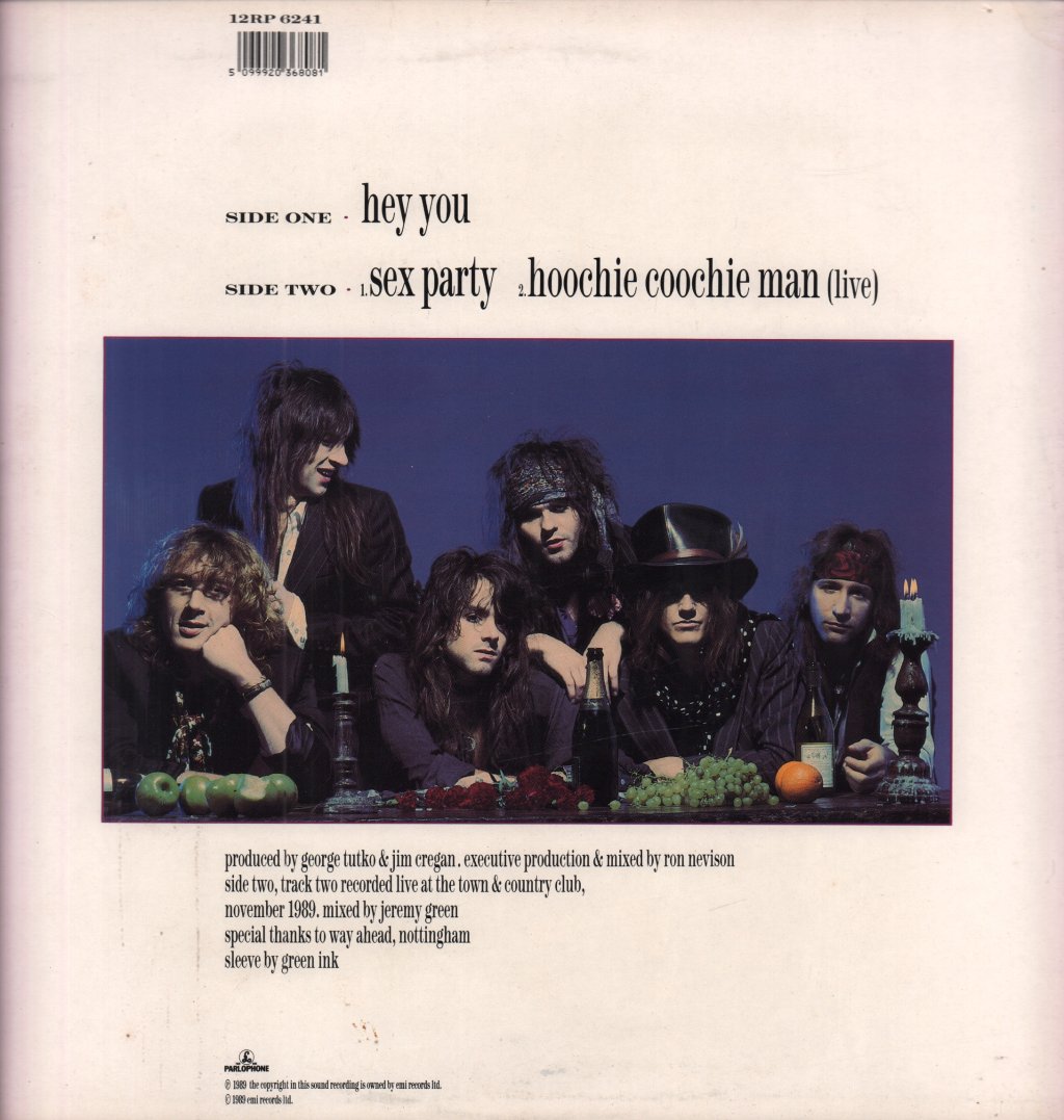 Quireboys - Hey You - 12 Inch