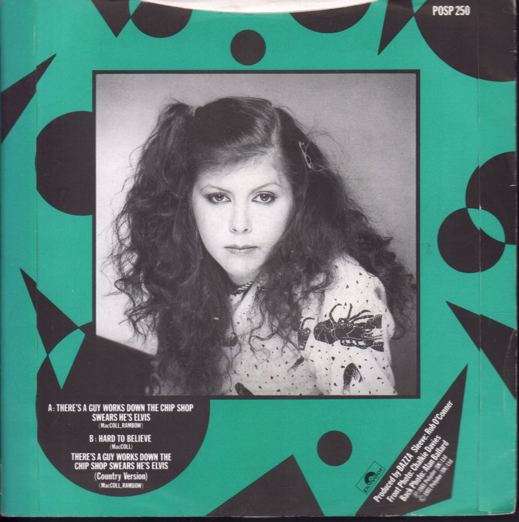 Kirsty MacColl - There's A Guy Works Down The Chip Shop - 7 Inch