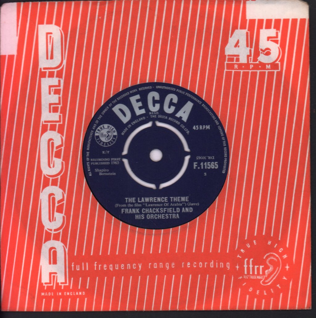Frank Chacksfield And His Orchestra - Parakeets Of Paraguay - 7 Inch