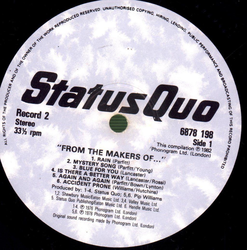 Status Quo - From The Makers Of - Lp Box Set