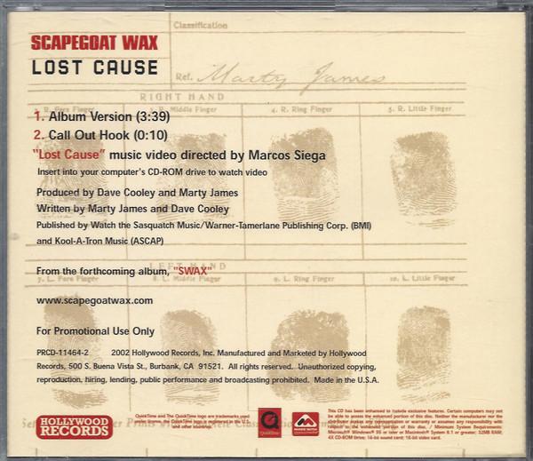 Scapegoat Wax - Lost Cause - Cd