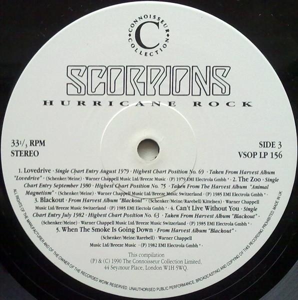Scorpions - Hurricane Rock - Double Lp