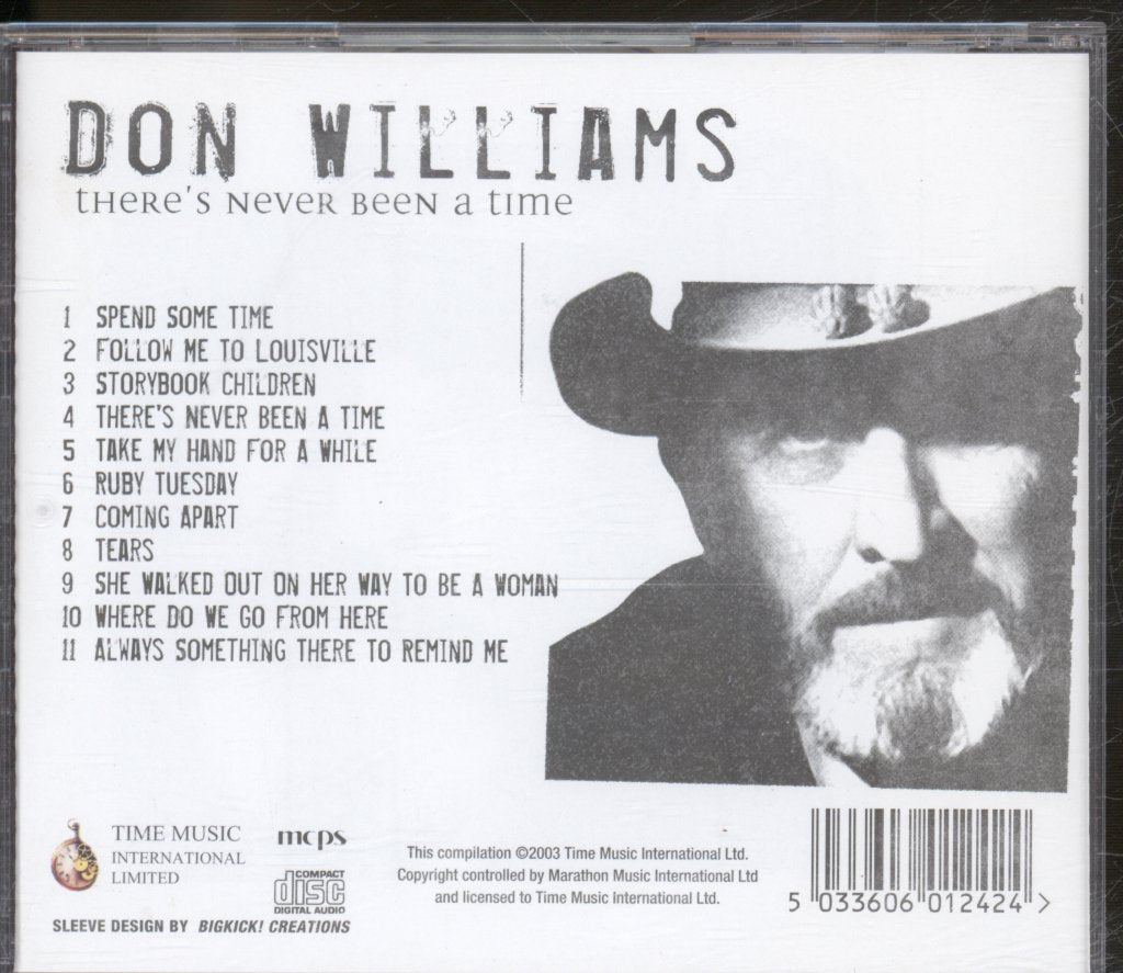 Don Williams - There's Never Been A Time - Cd