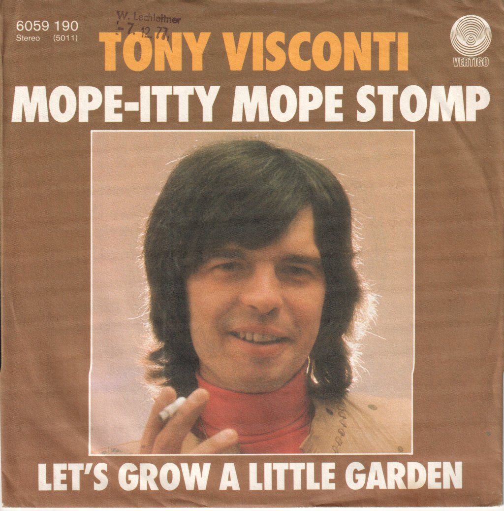 Tony Visconti - Mope-Itty Mope Stomp - 7 Inch