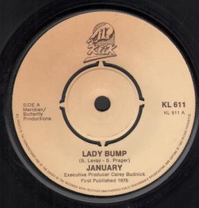 January (70'S) - Lady Bump - 7 Inch