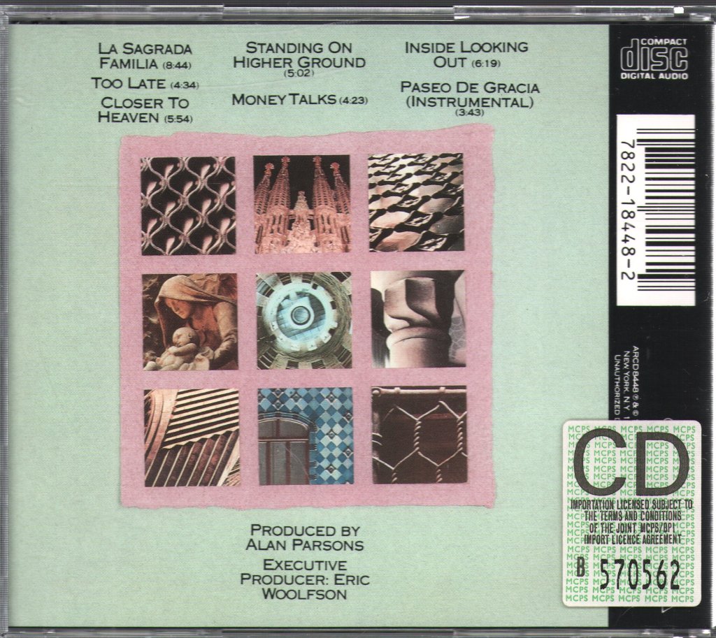 Alan Parsons Project - Gaudi - Cd
