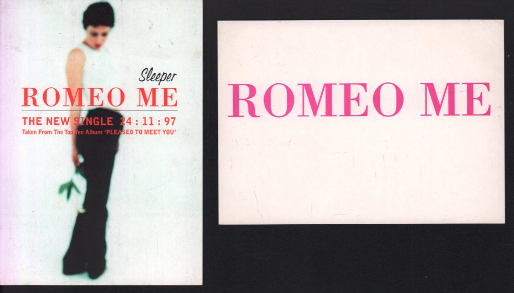 Sleeper - romeo me - Card