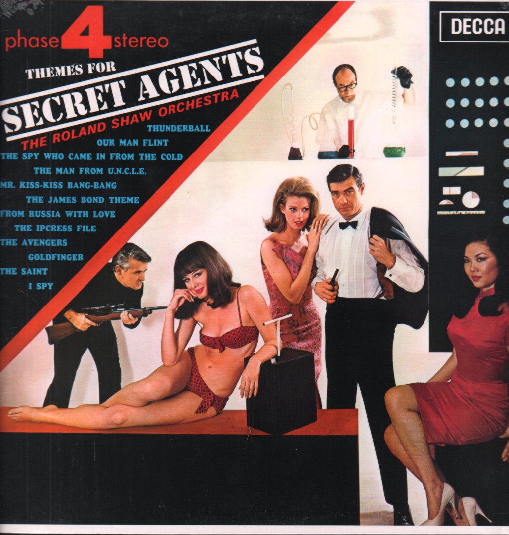 Roland Shaw Orchestra - Themes For Secret Agents - Lp