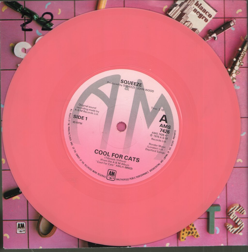 Squeeze - Cool For Cats - 7 Inch