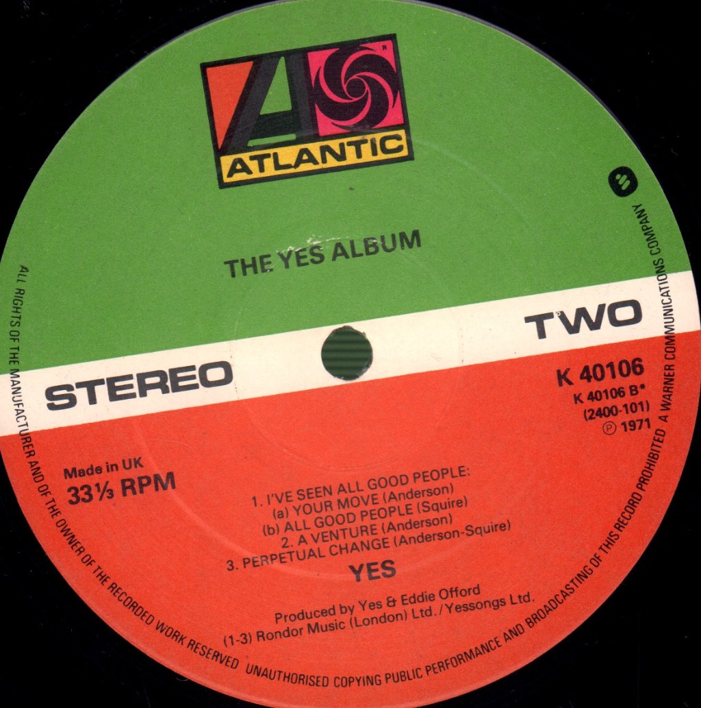 Yes - Yes Album - Lp