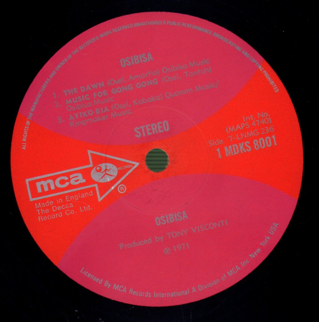 Osibisa - Osibisa - Lp