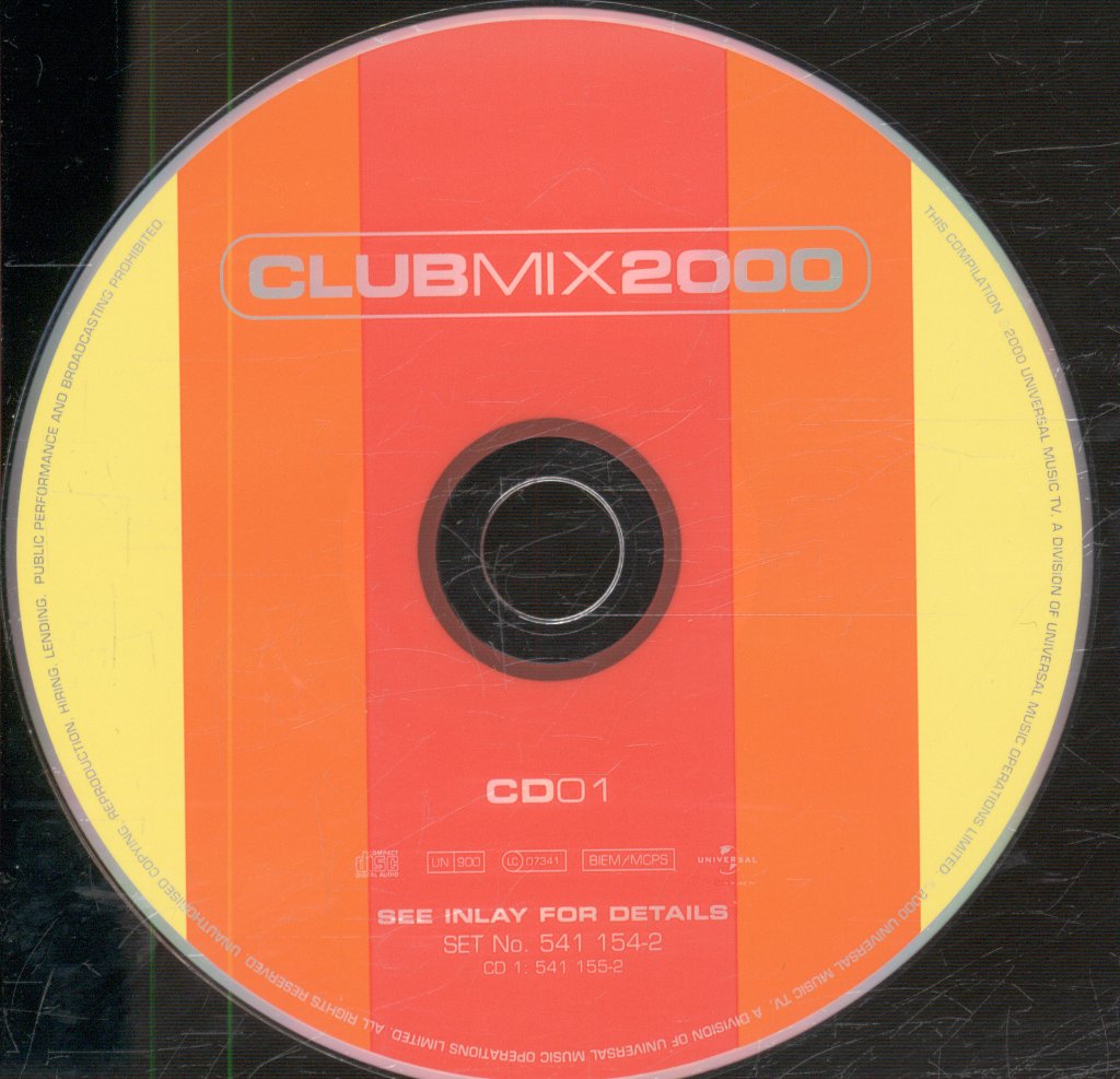 Various Artists - Clubmix 2000 - Double Cd