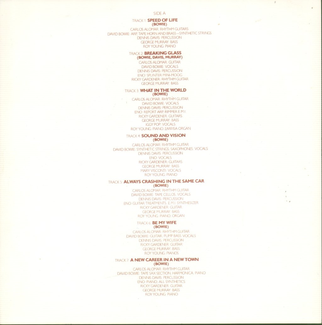 David Bowie - Low - Lp