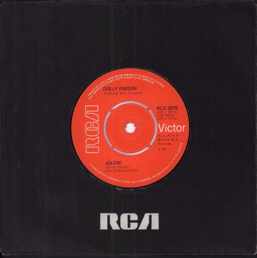 Dolly Parton - Jolene - 7 Inch