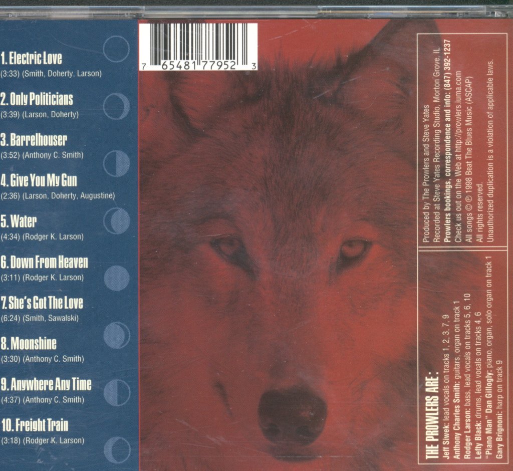 Prowlers - When the Wolf Howls - Cd