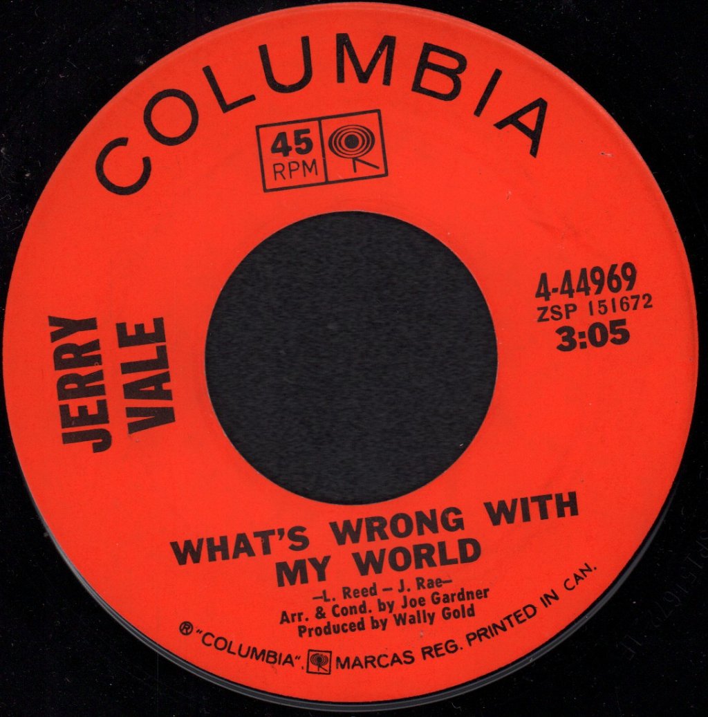 Jerry Vale - This Is My Life La Vita - 7 Inch
