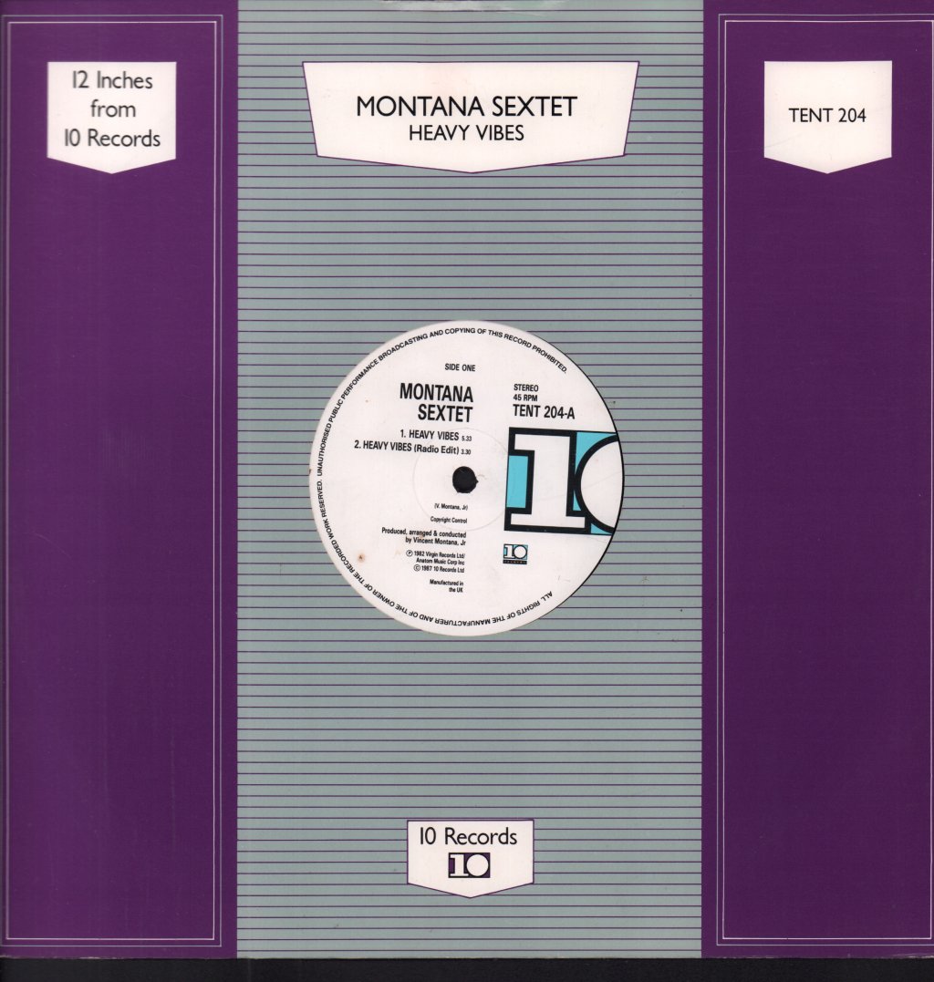 Montana Sextet - Heavy Vibes - 12 Inch