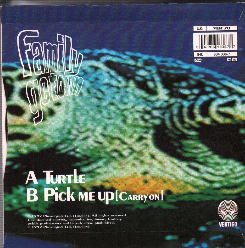 Family Go Town - Turtle - 7 Inch