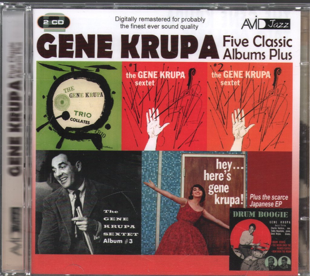 Gene Krupa - Five Classic Albums Plus - Double Cd