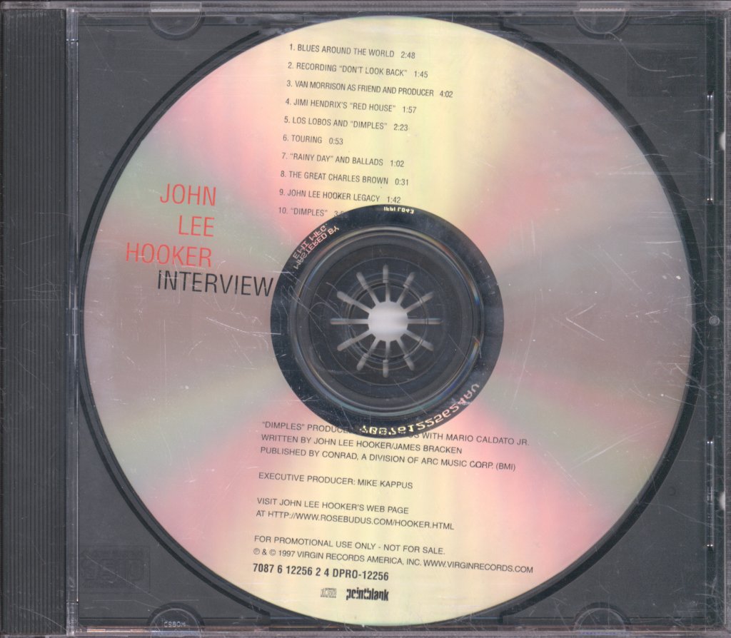 John Lee Hooker - Interview - Cd