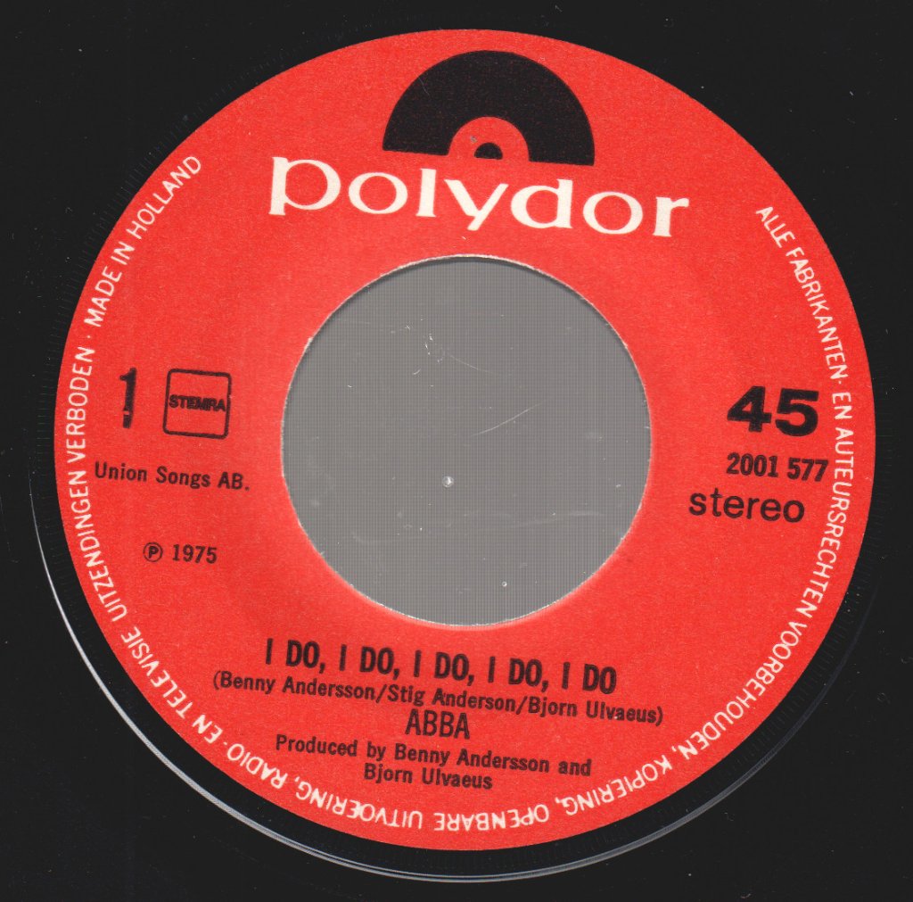 ABBA - I Do, I Do, I Do, I Do, I Do - 7 Inch