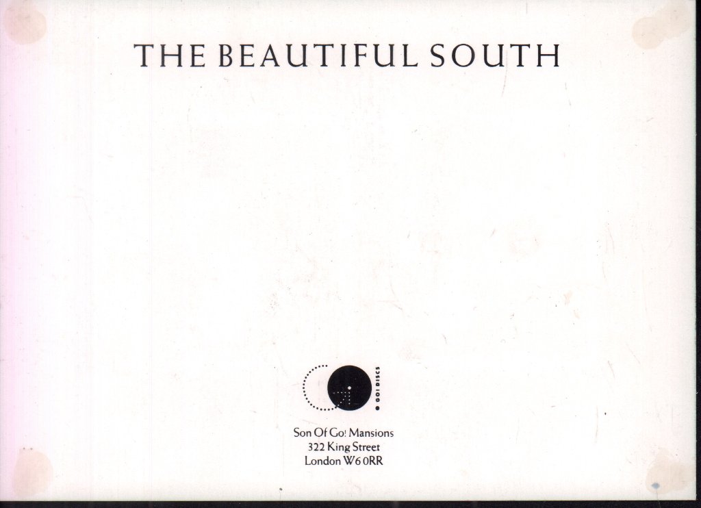 Beautiful South - welcome to the - Card