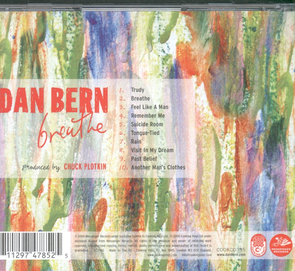 Dan Bern - Breathe - Cd