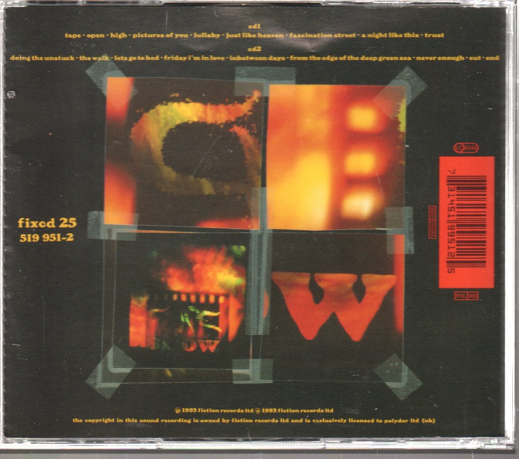 Cure - Show - Double Cd