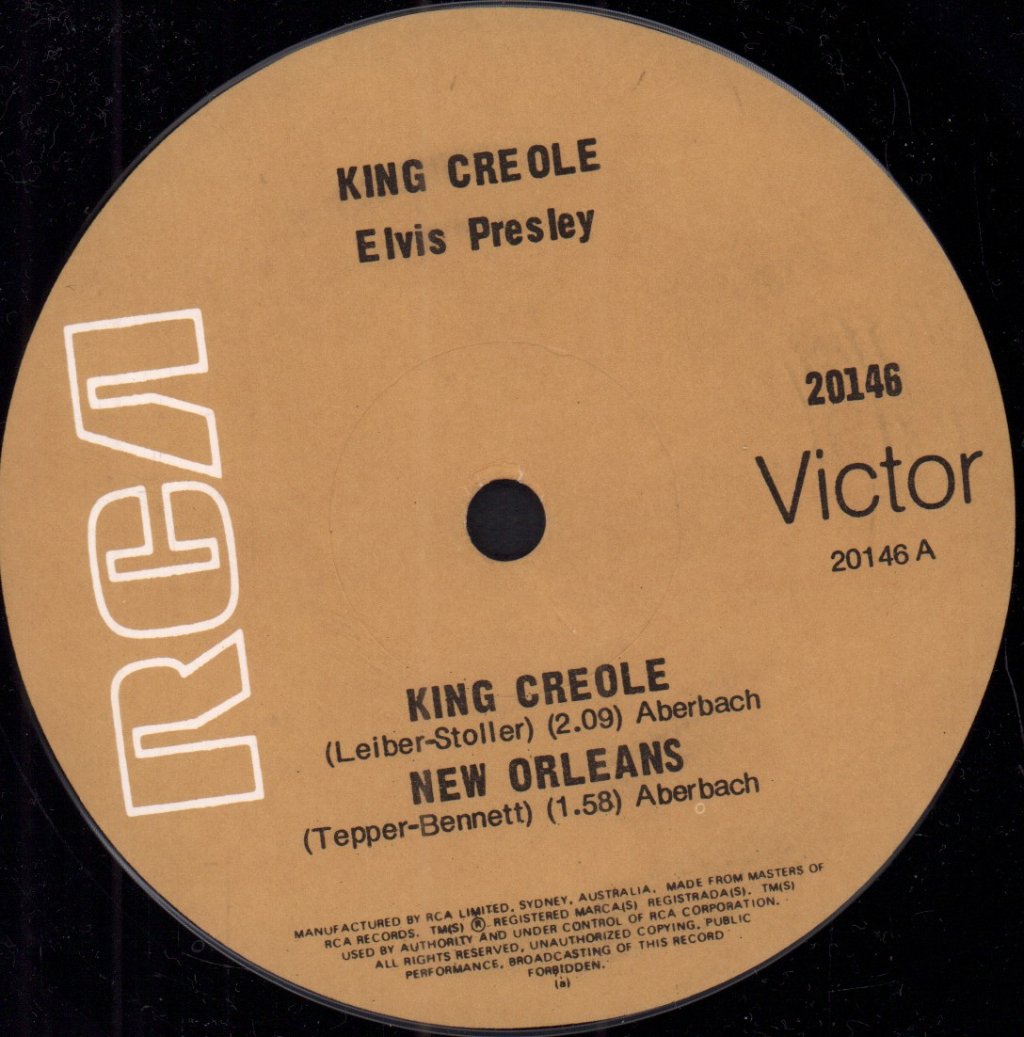Elvis Presley - King Creole Vol.1 - 7 Inch