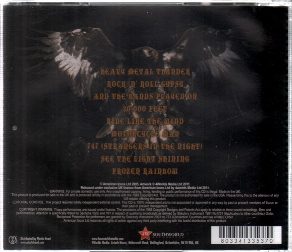 Saxon - Performance - Cd