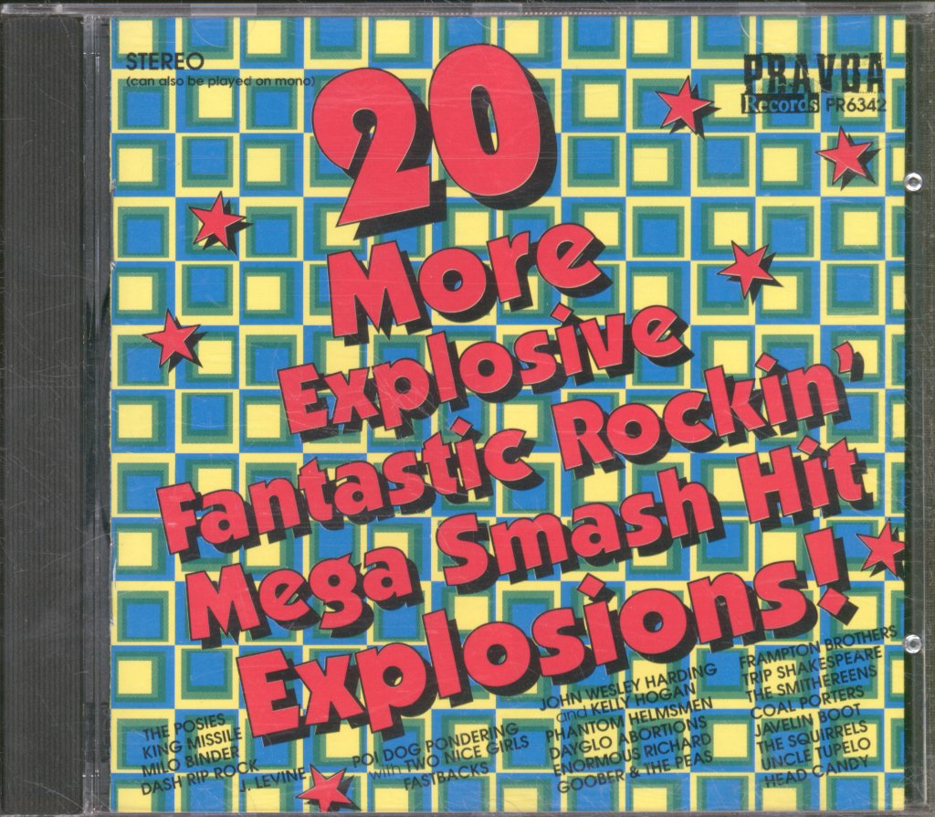 Various Artists - 20 More Explosive Fantastic Rockin' Mega Smash Hit Explosions! - Cd