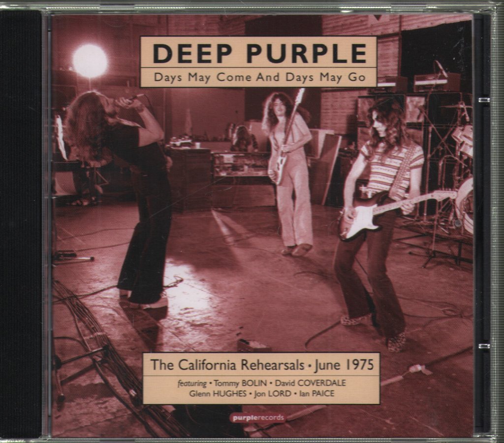 Deep Purple - Days May Come And Days May Go (The California Rehearsals ∙ June 1975) - Cd