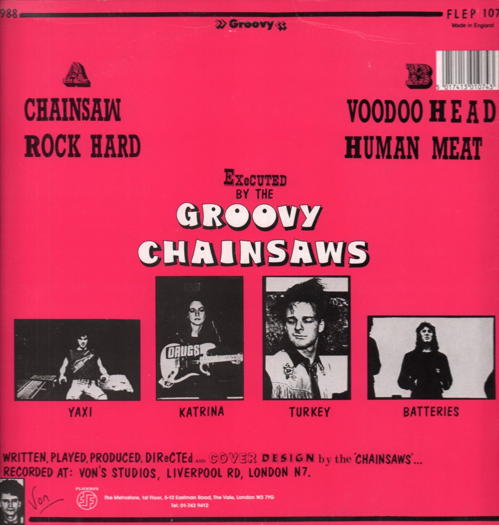 Groovy Chainsaws - Ep 12" - 12 Inch