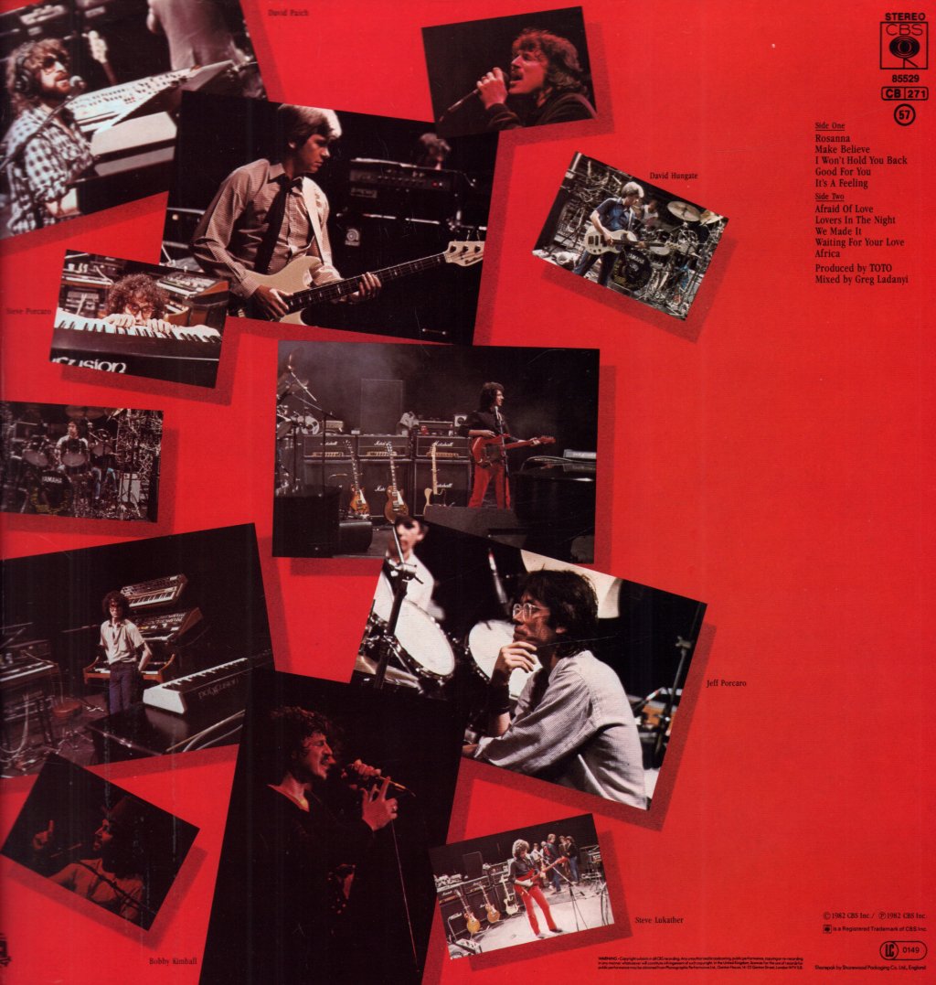 Toto - Iv - Lp