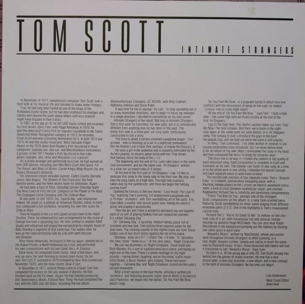 Tom Scott - Intimate Strangers - Lp