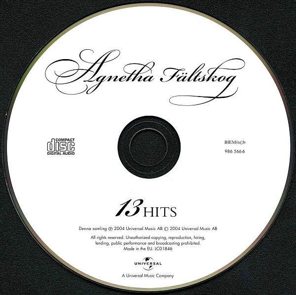 Agnetha Fältskog - 13 Hits - Cd