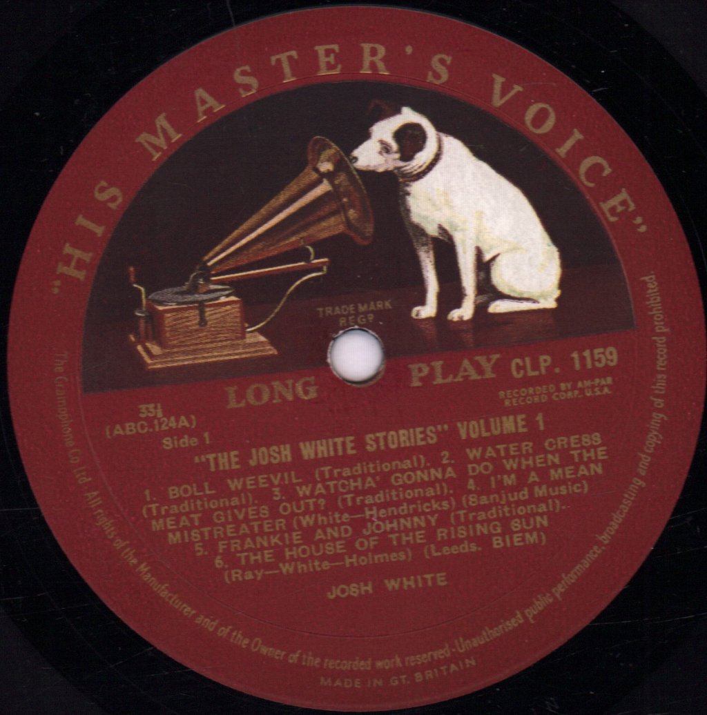 Josh White - Josh White Stories Volume I - Lp