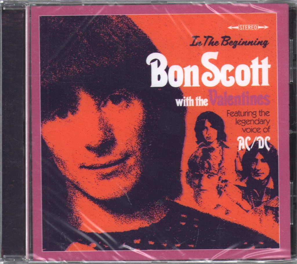 Bon Scott With The Valentines - In The Beginning - Cd