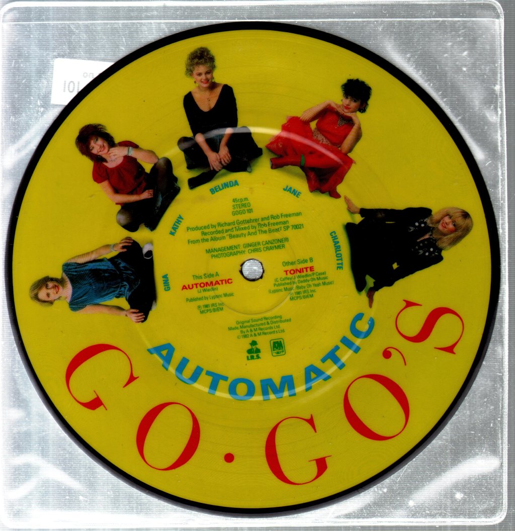 Go Go's - Automatic - 7 Inch