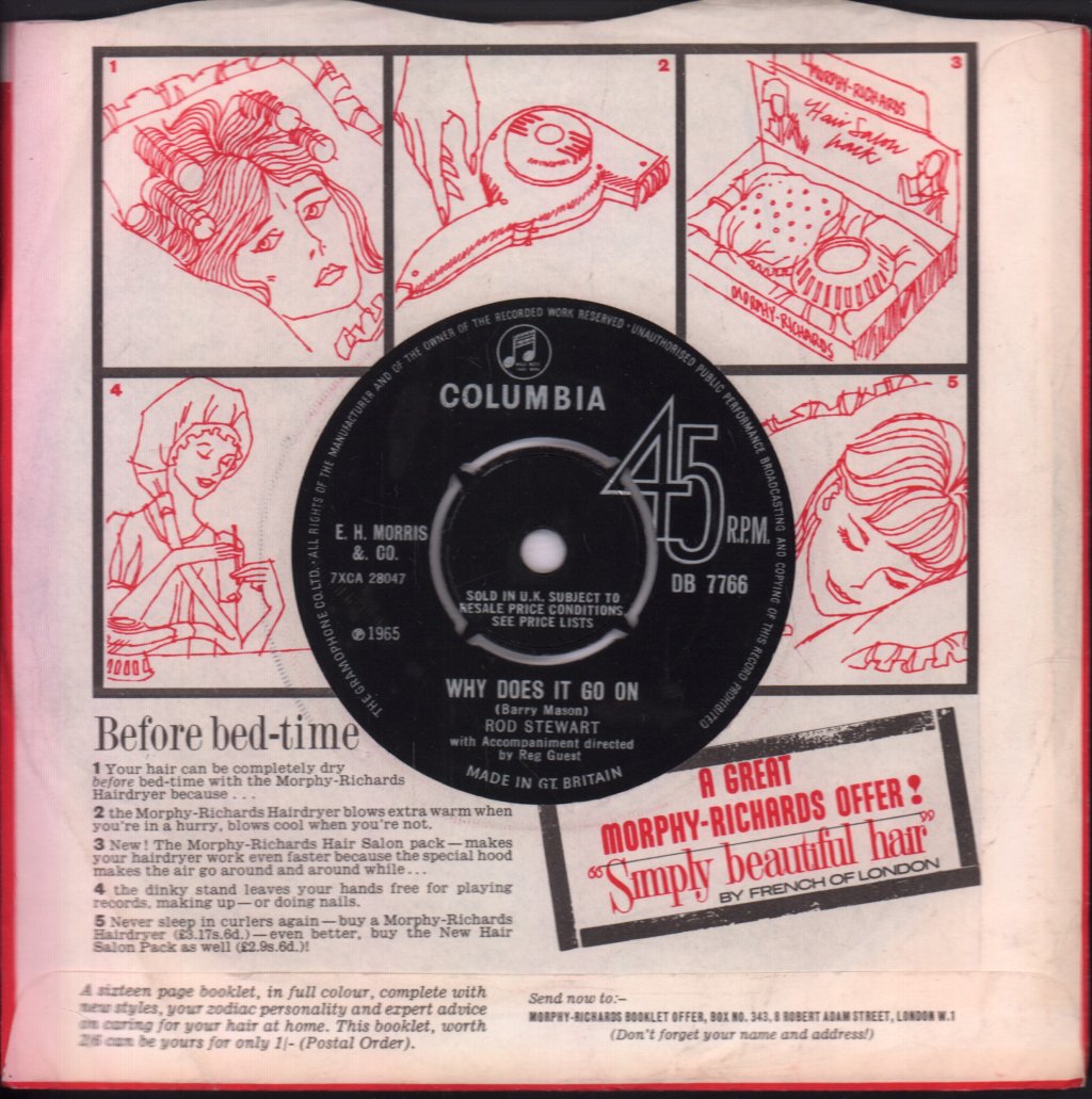 Rod Stewart - Day Will Come - 7 Inch