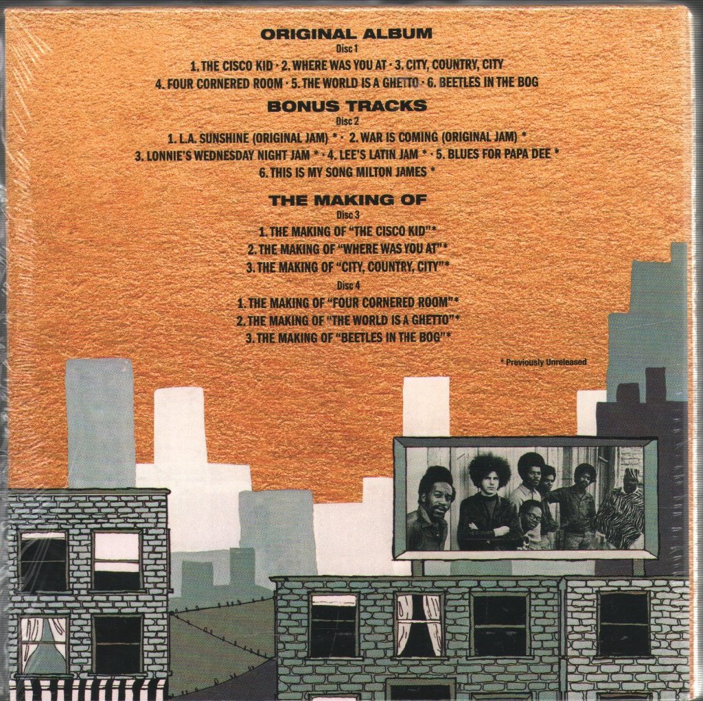 War - World Is A Ghetto (The Complete Sessions) - Cd Set